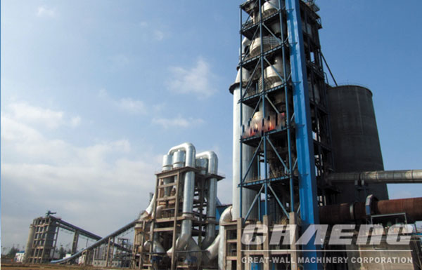 CHAENG 300TPD mini cement plant  and key equipment introduction